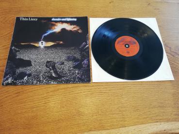 Thin Lizzy Thunder and Lightning 1983 Vertigo 810490-1 Deutsche Pressung VG+/VG+